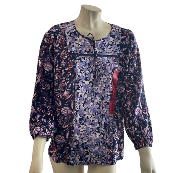 Vintage America - Peasant Top Sleeve Blouse - Picture 5 of 5